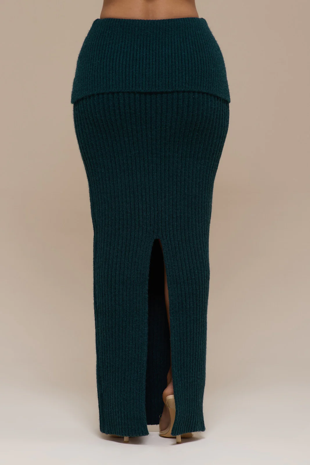 MABEL MAXI SKIRT | EMERALD - Image 9