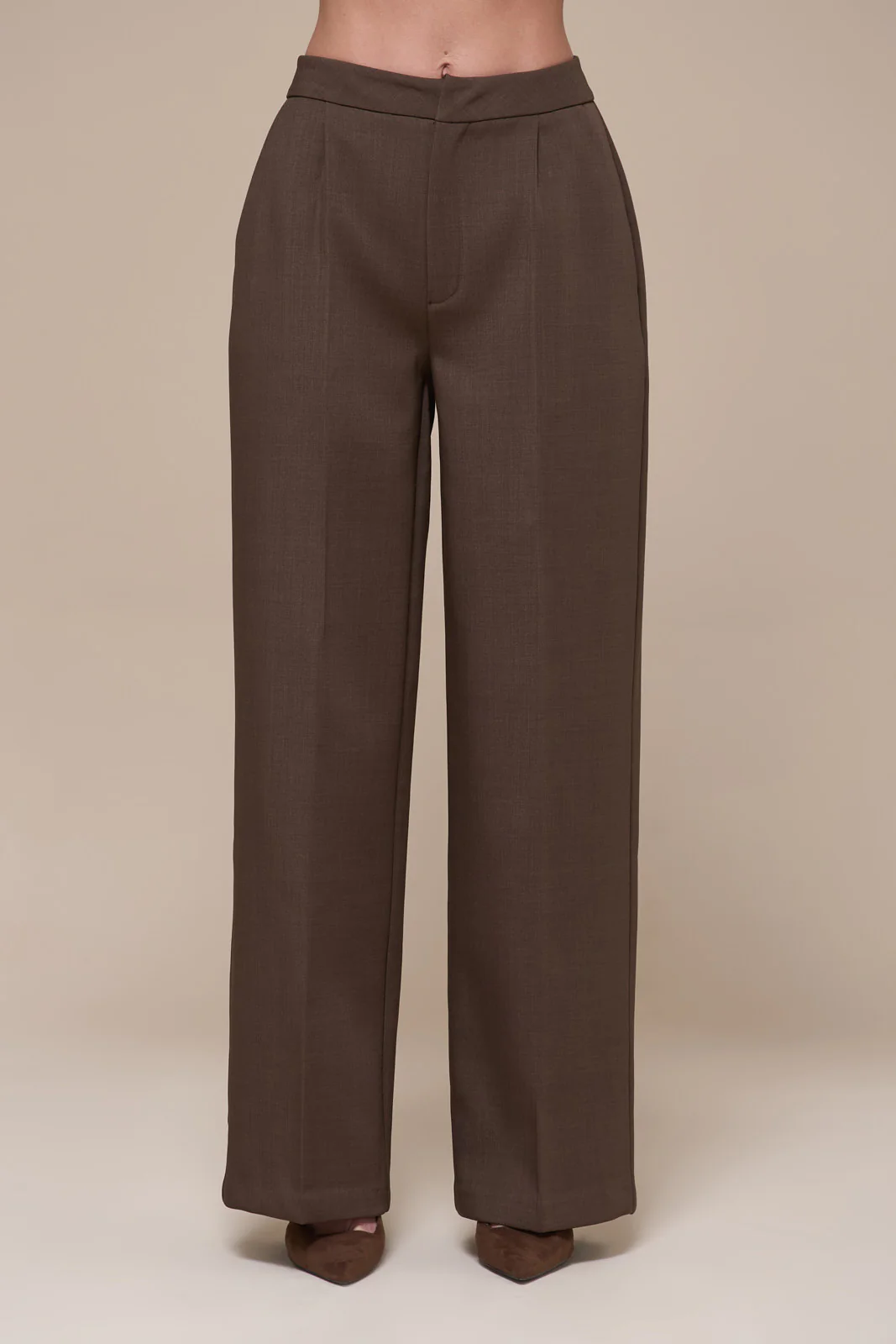 MAEVE TAILORED TROUSERS | BROWN - Image 11