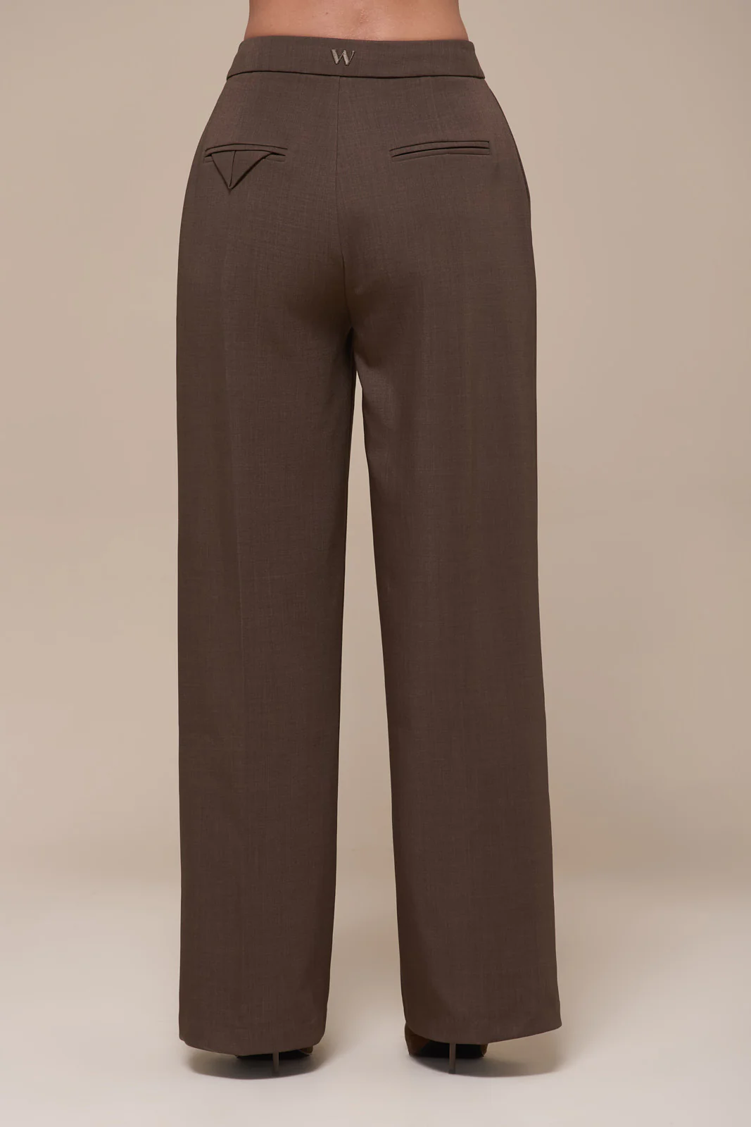 MAEVE TAILORED TROUSERS | BROWN - Image 16