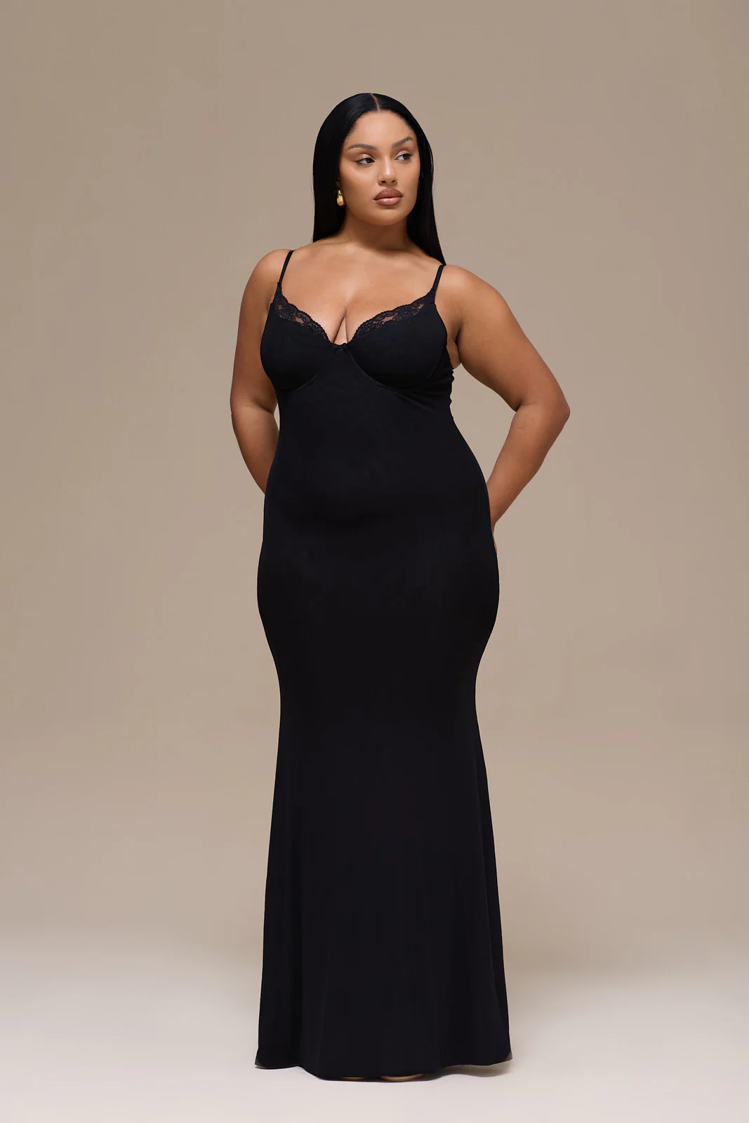 MILA MAXI DRESS | BLACK - Image 8