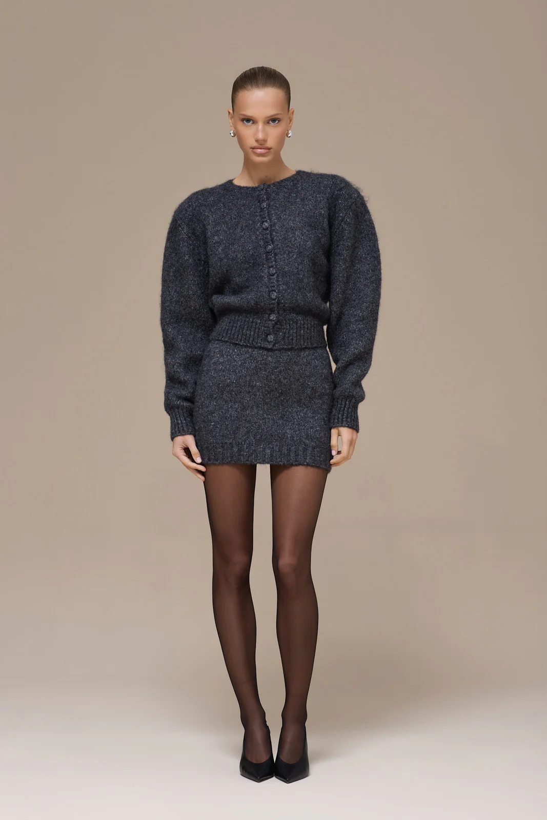 MISTY CARDIGAN | GREY SPARKLE - Image 10