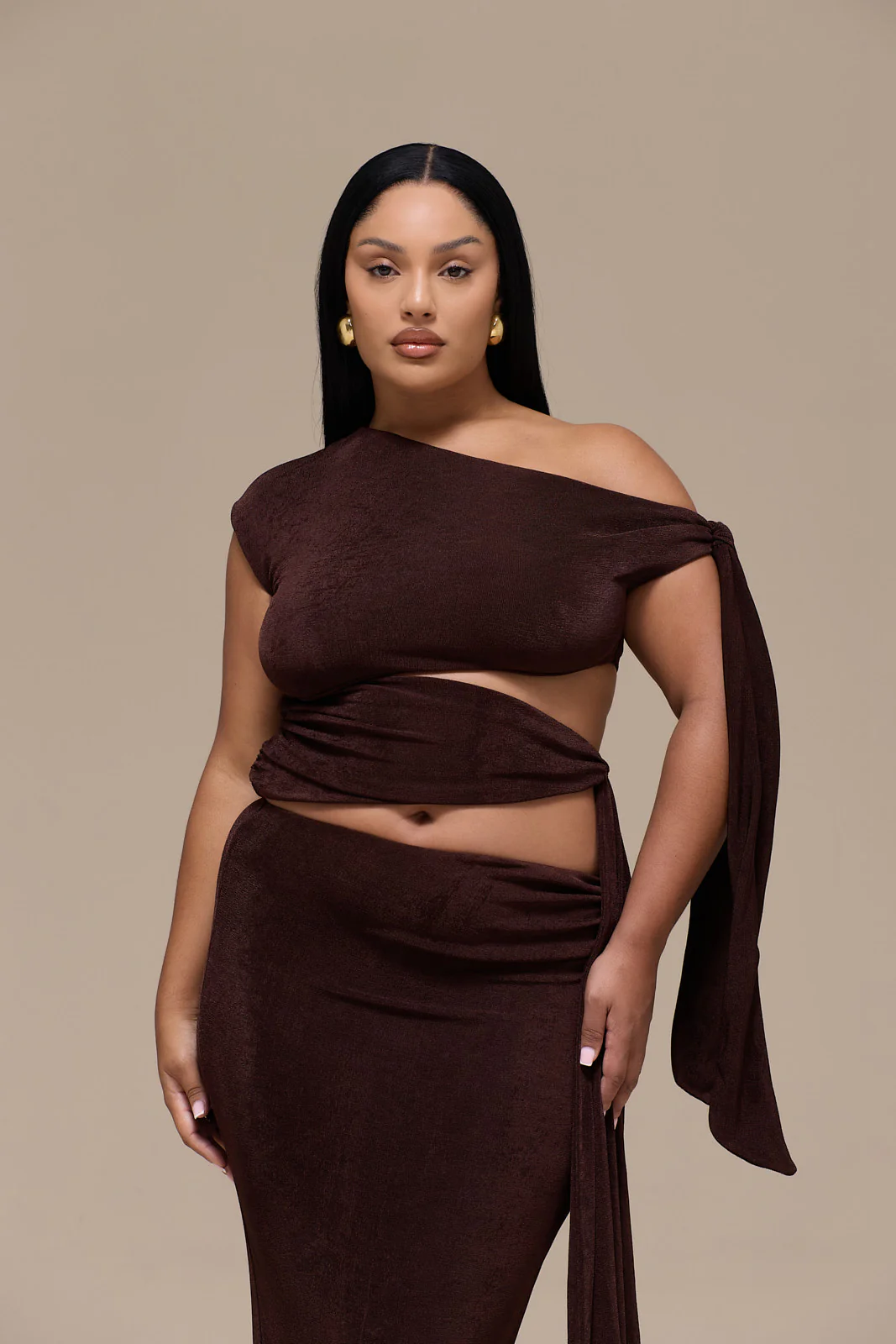 NOA CUT OUT TOP | ESPRESSO - Image 6