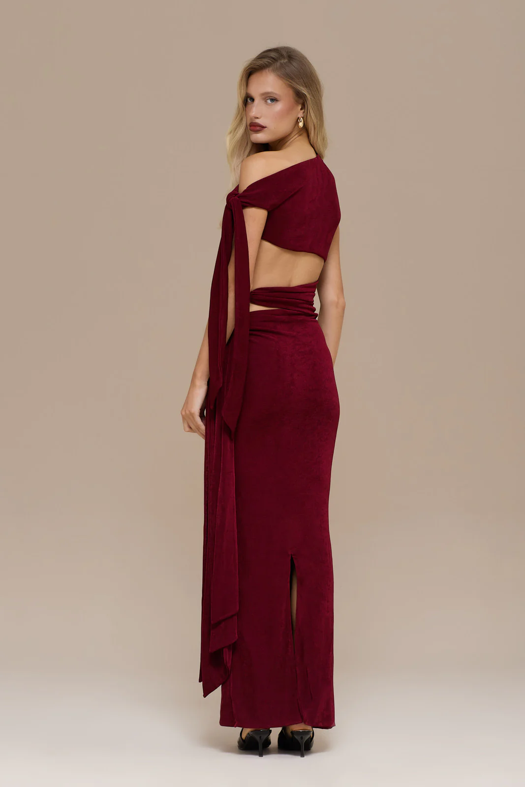 NOA CUT OUT TOP | WINE - Image 3