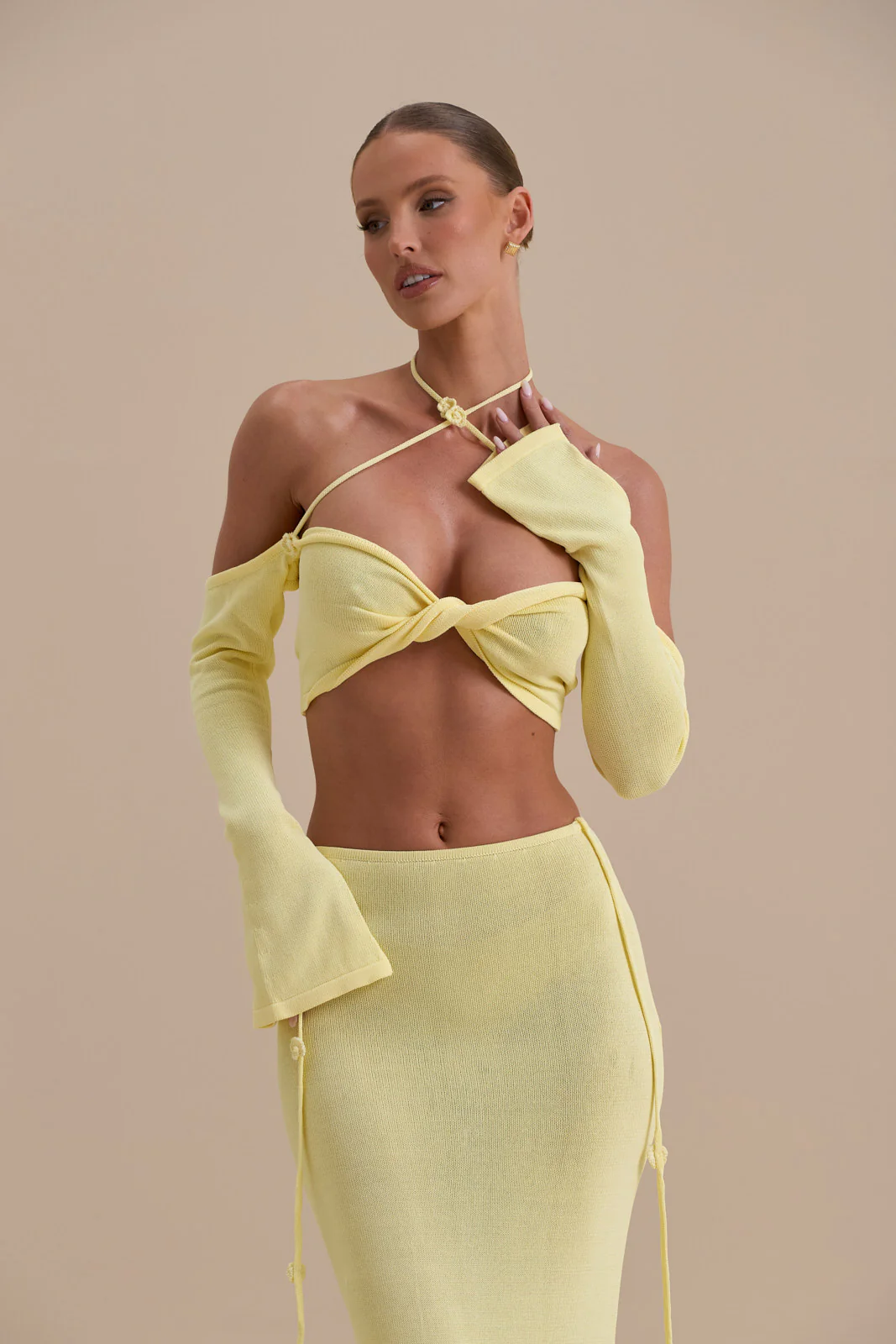 OPHELIA CO-ORD | LEMON - SALE - Image 3