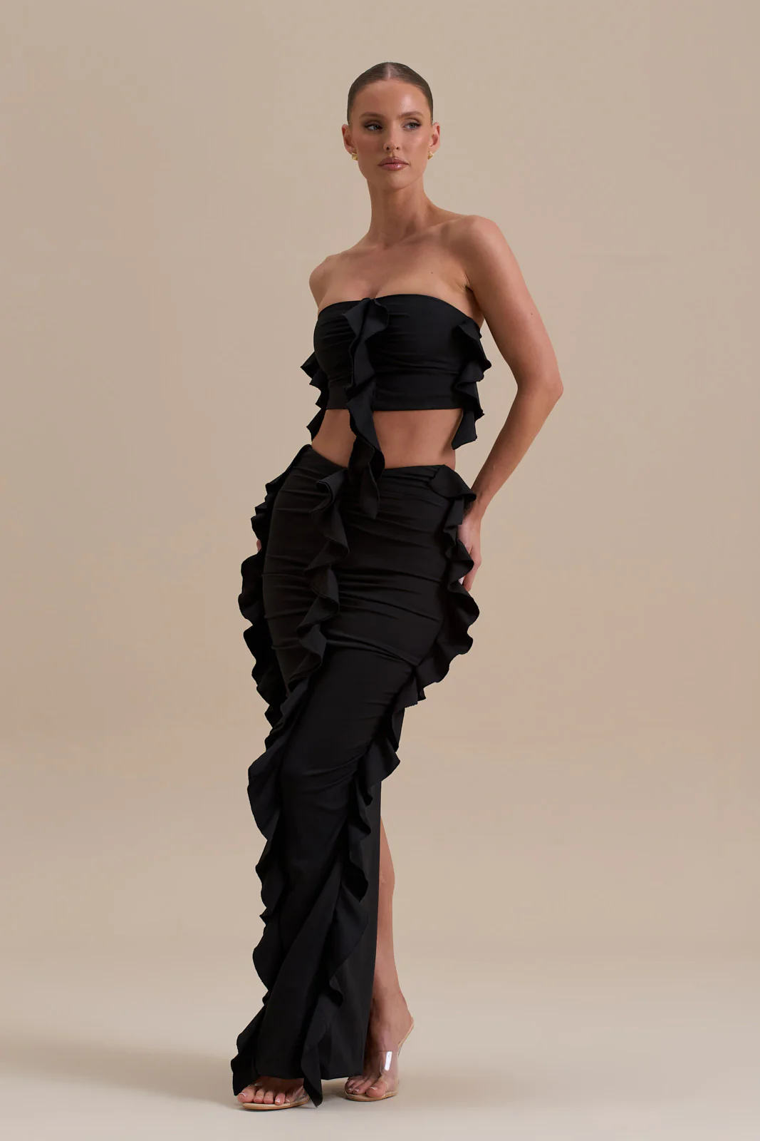 ARIEL CO-ORD | BLACK - SALE - Image 6