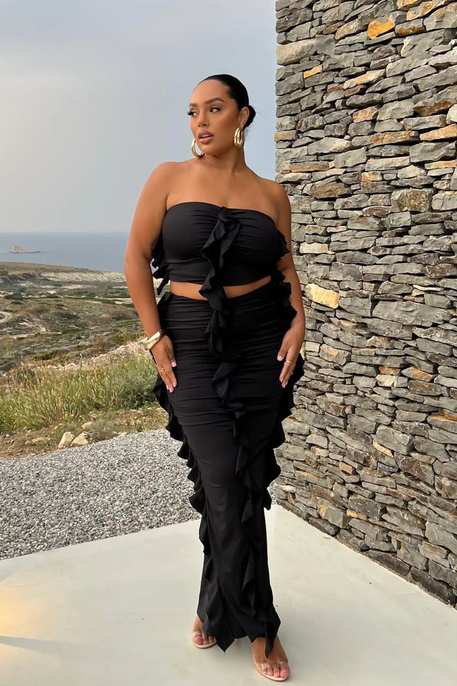 ARIEL CO-ORD | BLACK - SALE - Image 9