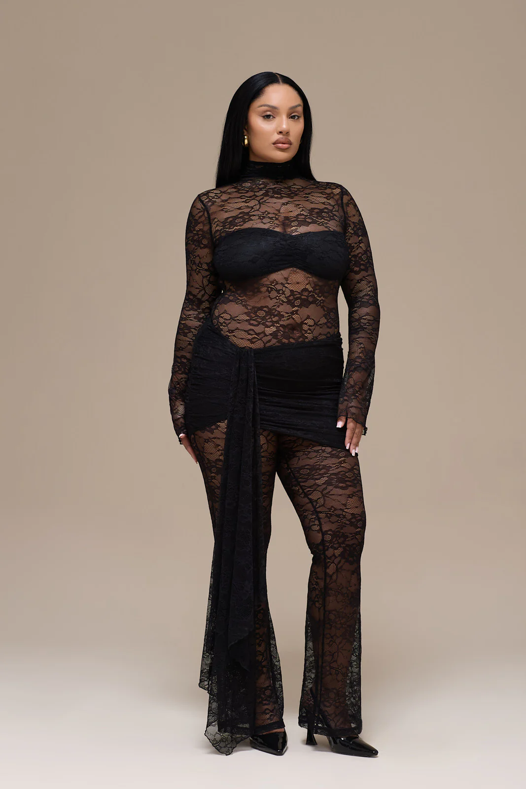 ROXY JUMPSUIT | BLACK LACE - Image 20
