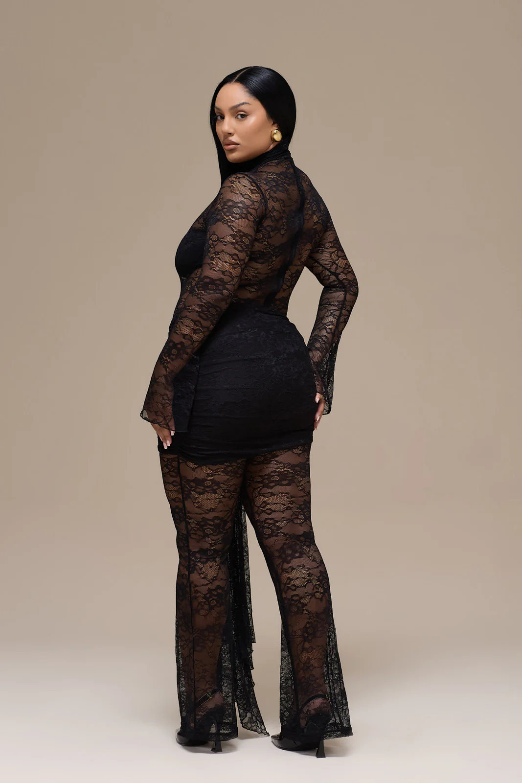 ROXY JUMPSUIT | BLACK LACE - Image 7