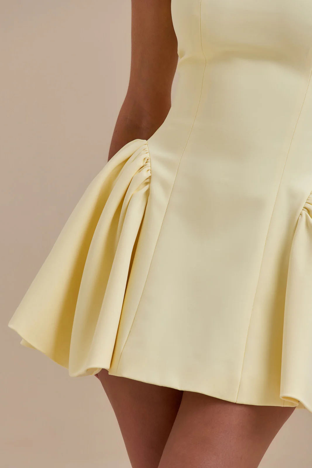 SABRINA MINI DRESS | LEMON - Image 11