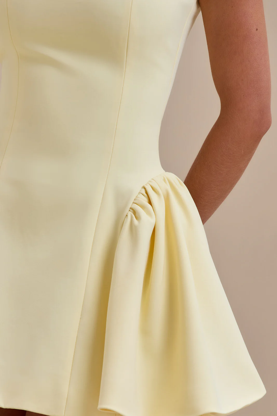 SABRINA MINI DRESS | LEMON - Image 6
