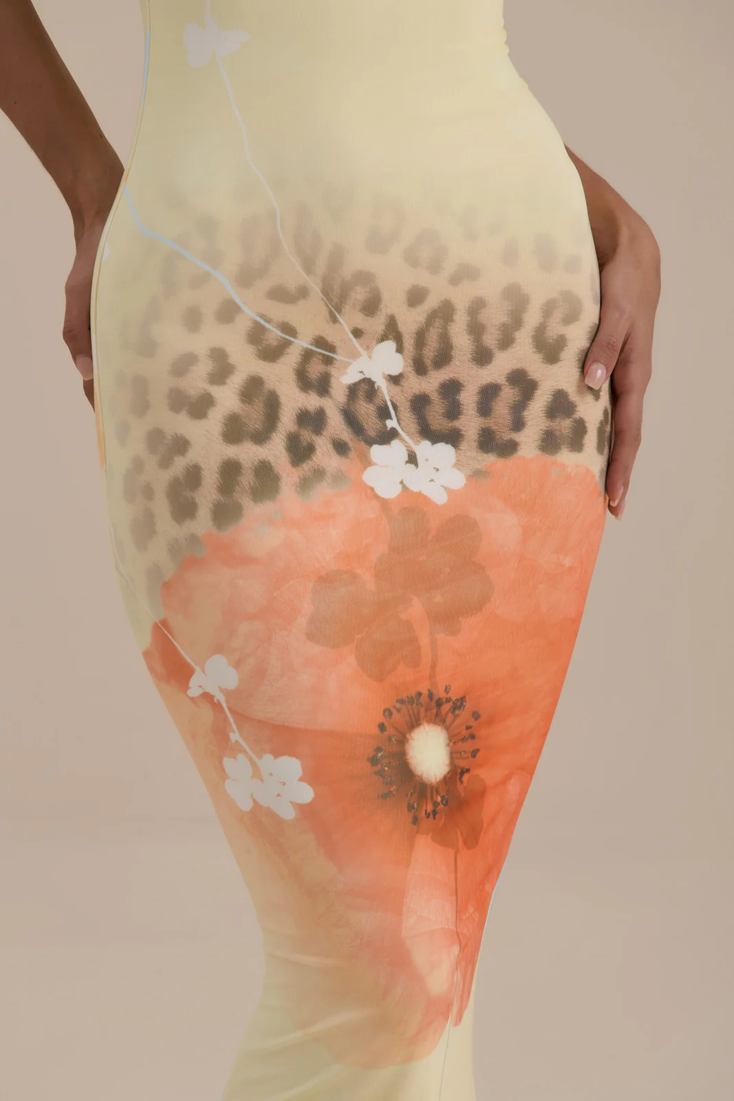 BONITA BANDEAU MAXI DRESS | SUMMER PRINT - Image 4