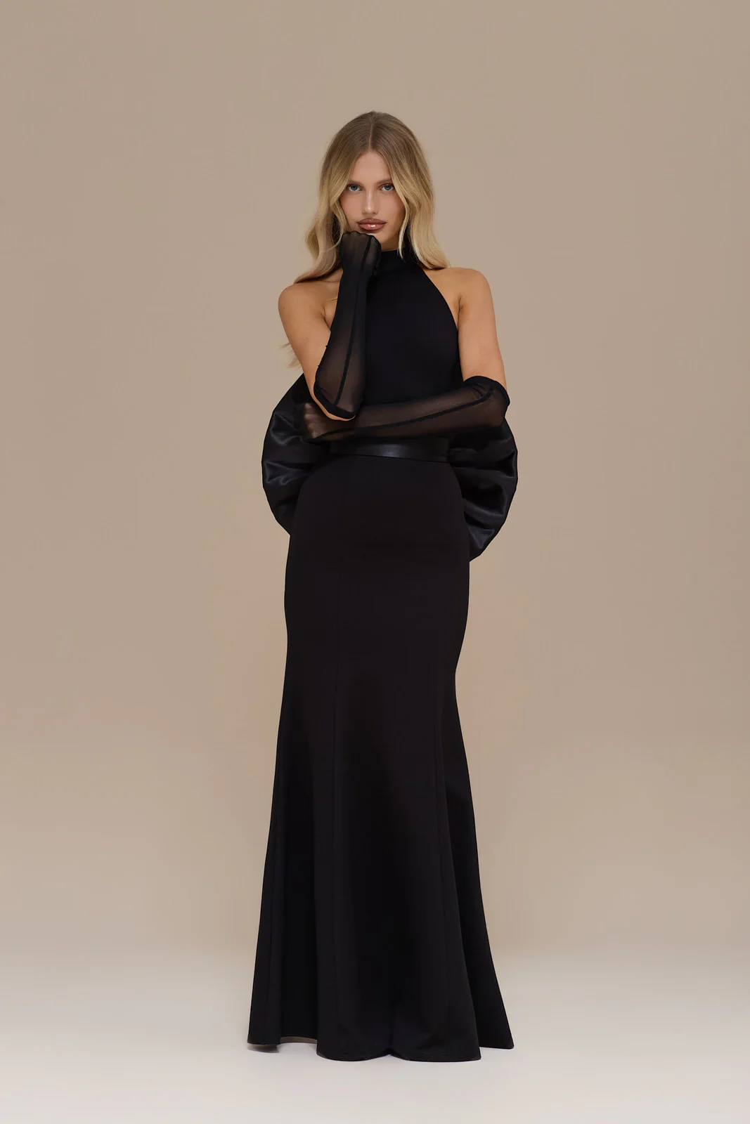 SUTHERLAND MAXI DRESS | BLACK - Image 5