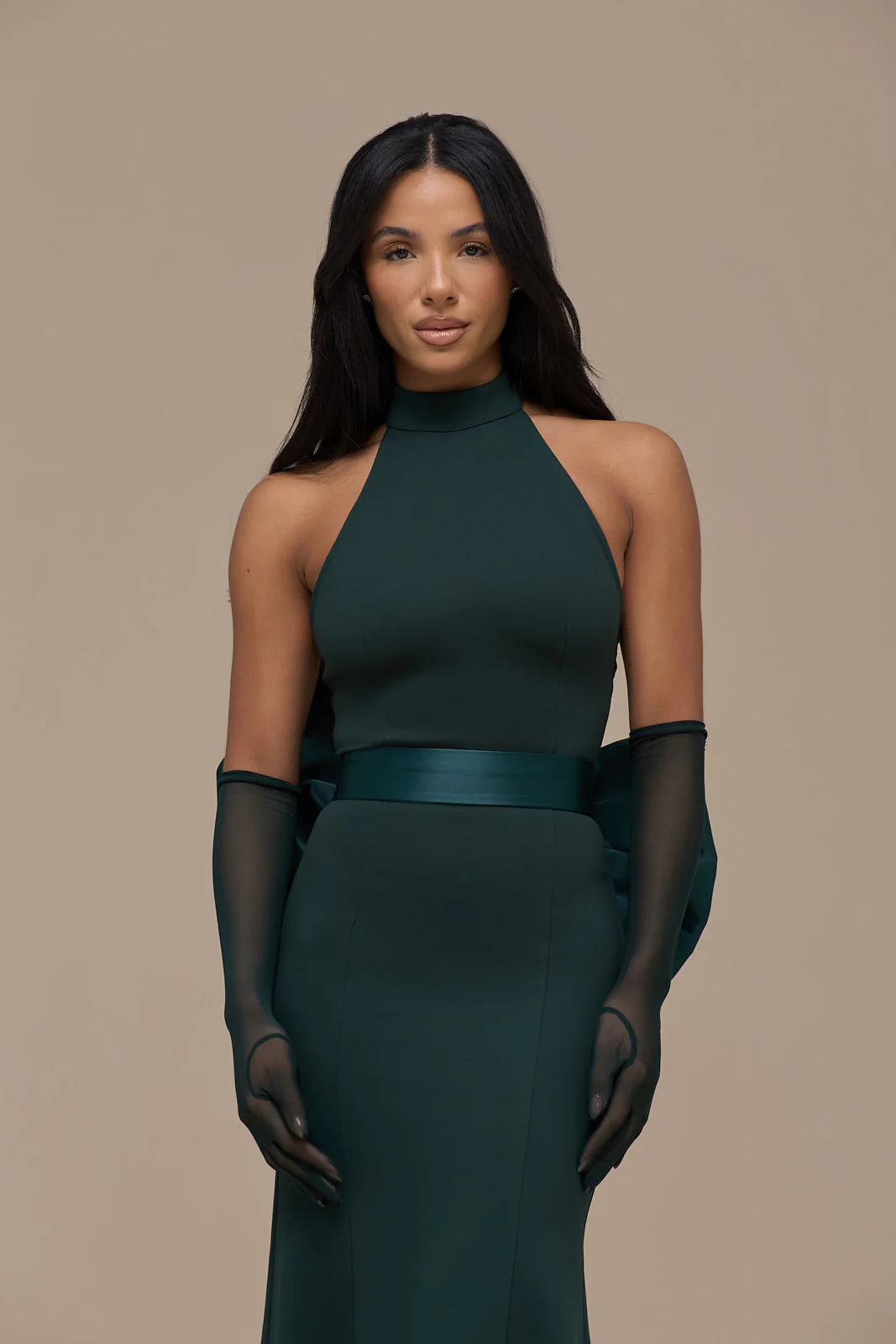 SUTHERLAND MAXI DRESS | EMERALD - Image 3