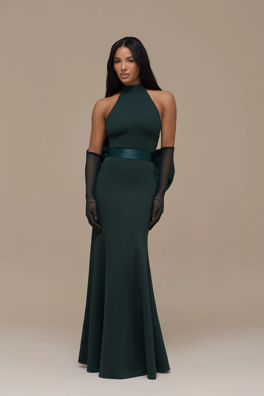 SUTHERLAND MAXI DRESS | EMERALD - Image 4