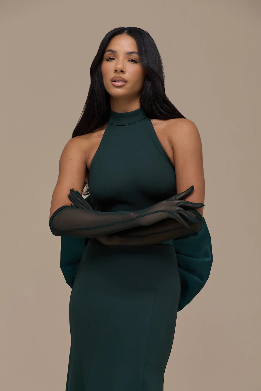 SUTHERLAND MAXI DRESS | EMERALD - Image 5