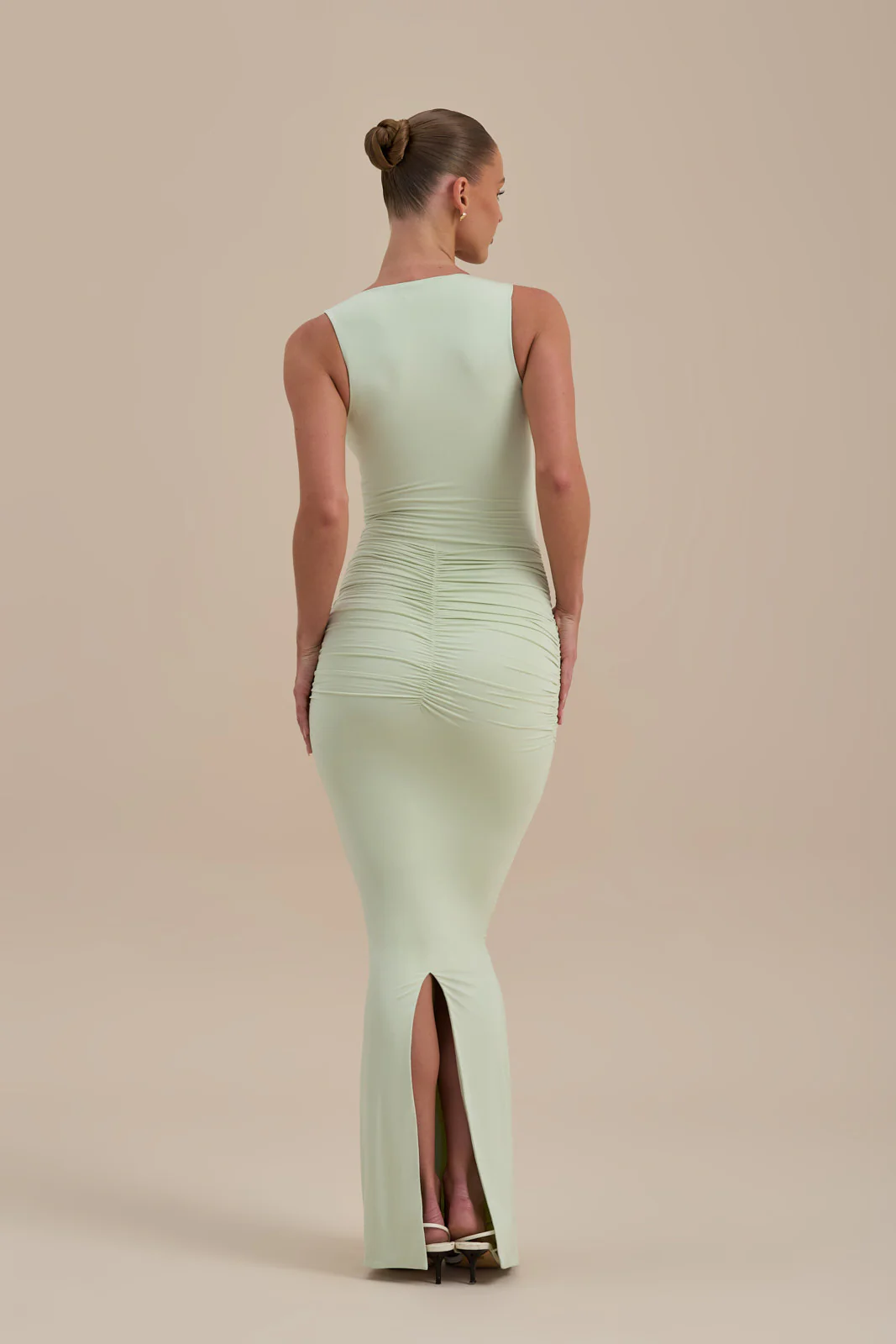 TATE SLEEVELESS MAXI DRESS | MINT - Image 5