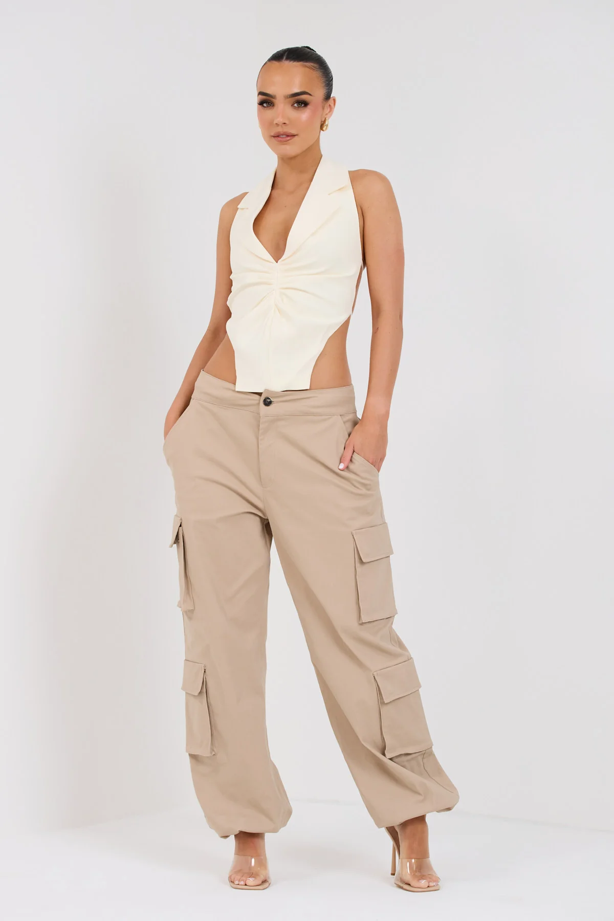 ISLA BLAZER TOP | VANILLA - SALE - Image 8