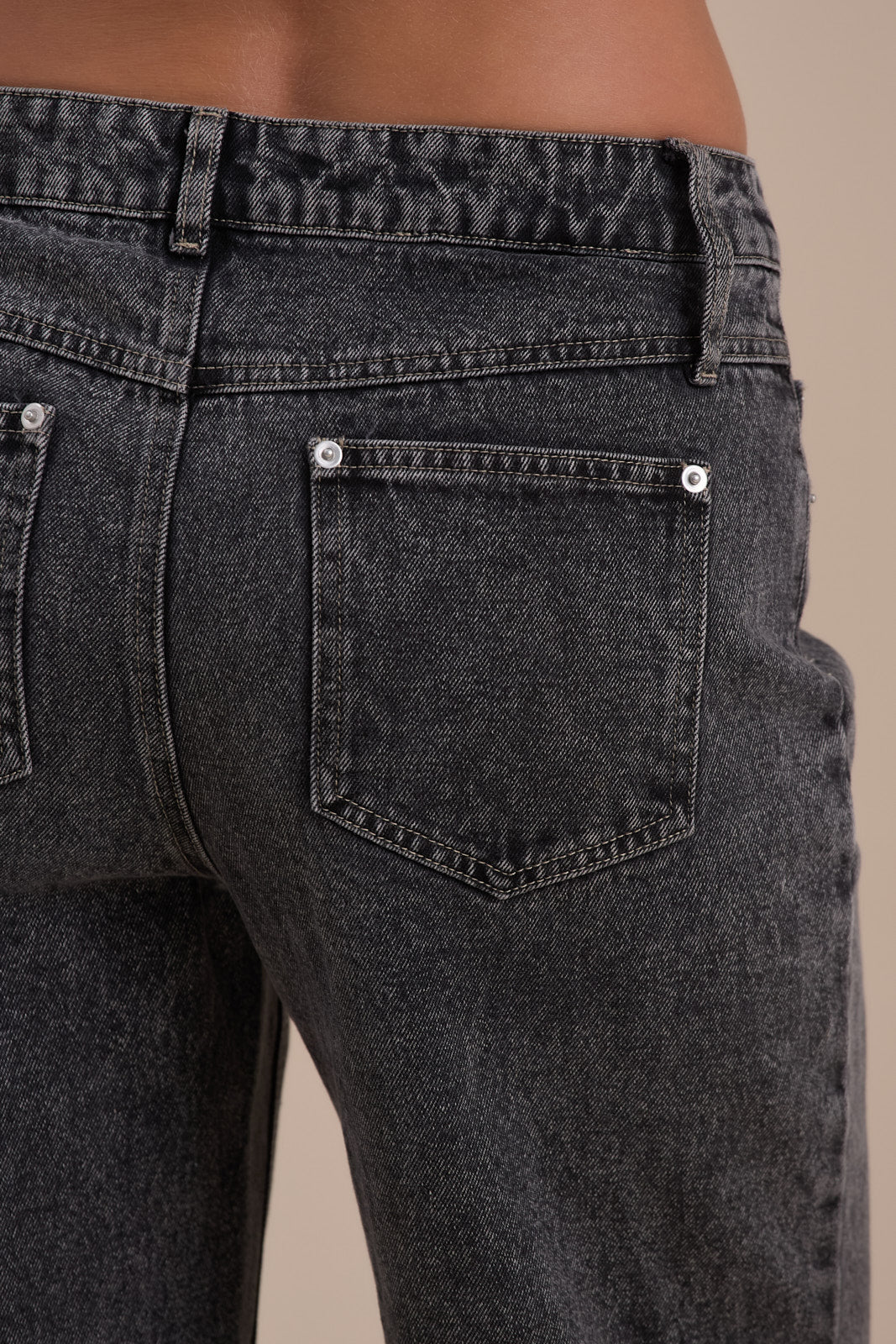 WANDER STRAIGHT LEG JEANS WITH ADJUSTABLE WAIST | DARK WASH DENIM - Image 15