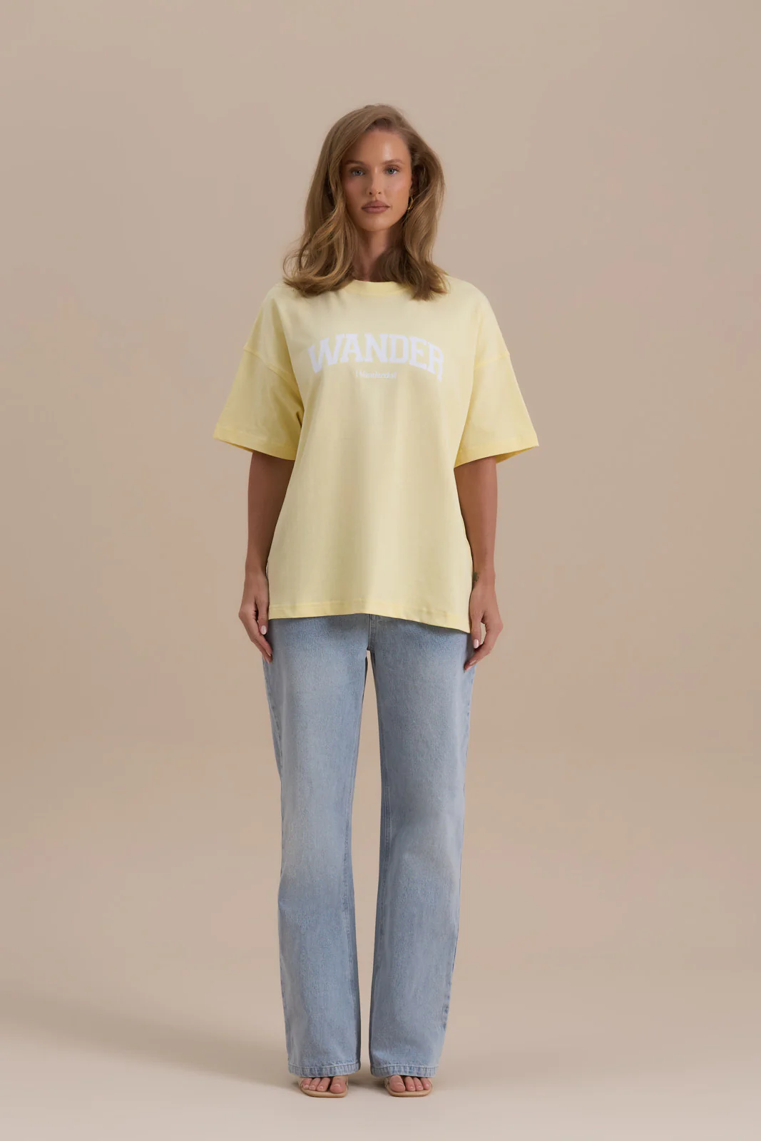 WANDER OVERSIZED T-SHIRT | LEMON - SALE - Image 7