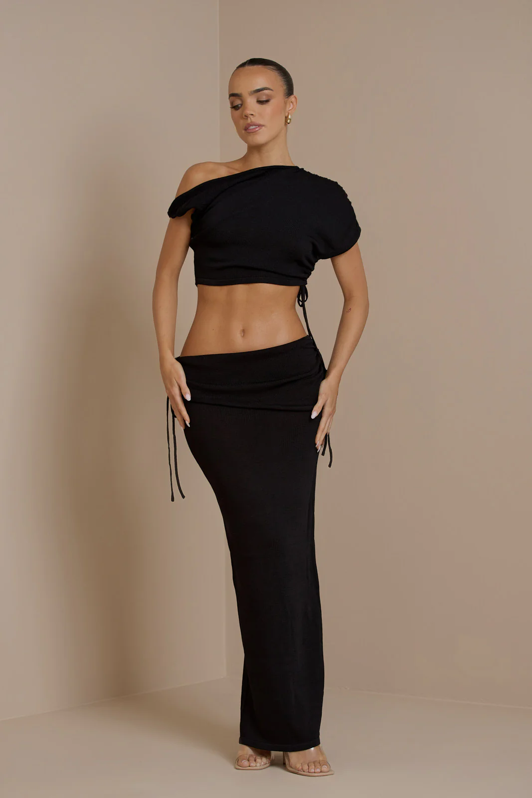 YRIS KNIT CO-ORD | BLACK - SALE - Image 11