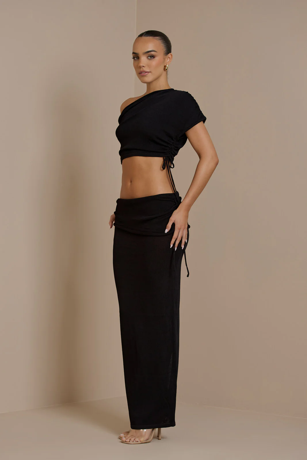 YRIS KNIT CO-ORD | BLACK - SALE - Image 14